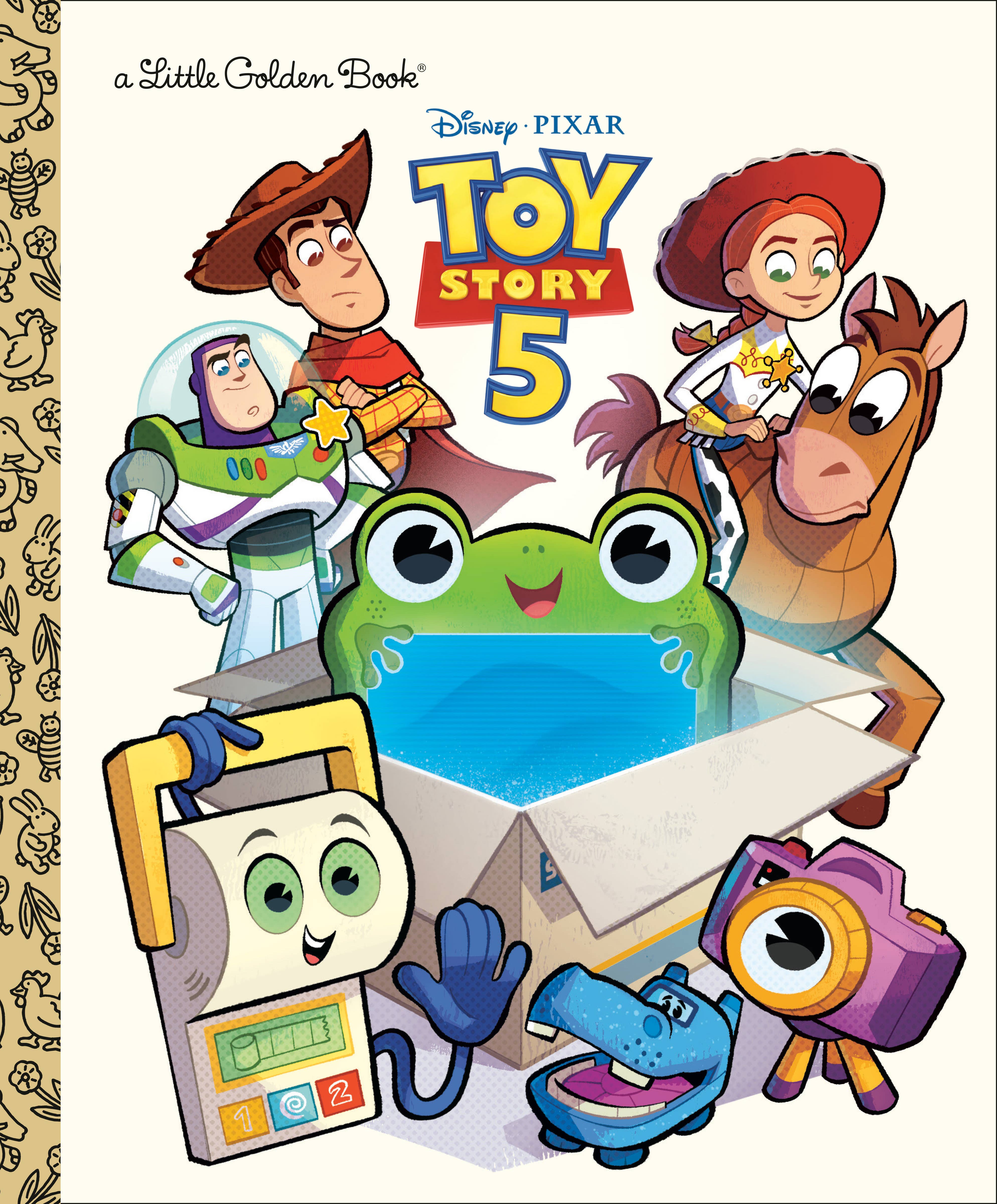 Disney and Pixar Toy Story 5 Little Golden Book
