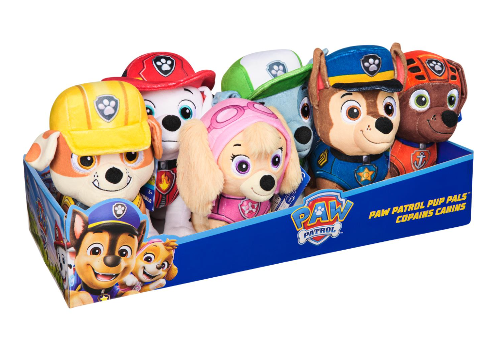 PAW Patrol Core Basic Premium 7" Plush Assortment