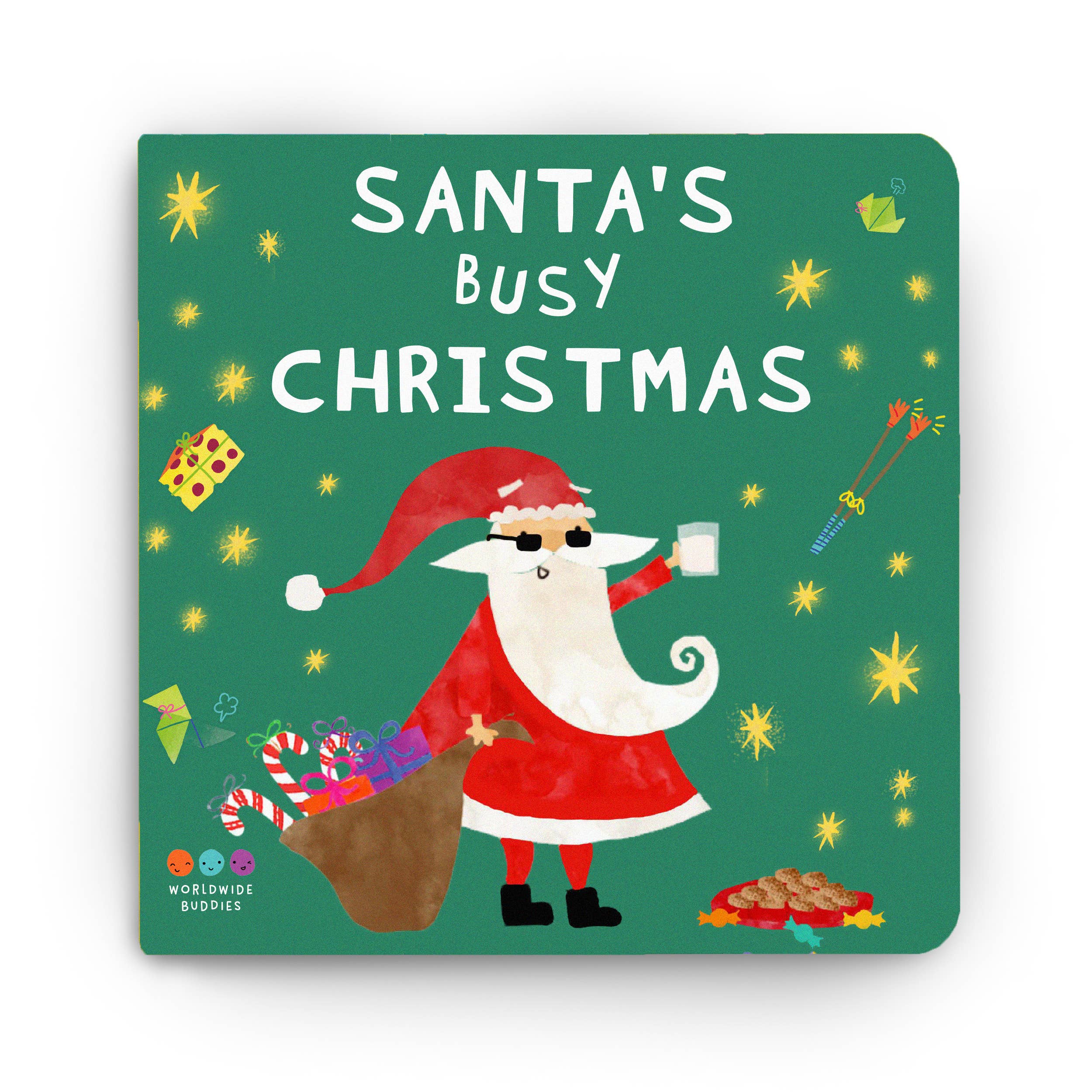 Santa's Busy Christmas \| Christmas Kids Book