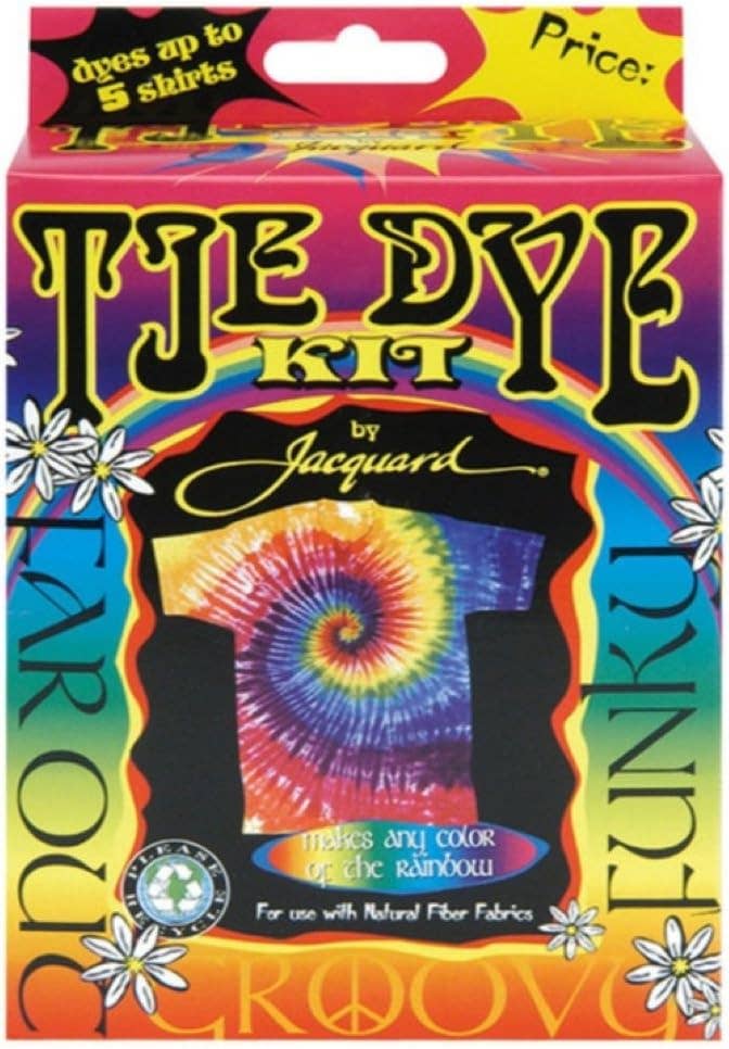 Jacquard Funky Groovy Tie Dye Kit - Complete DIY Set