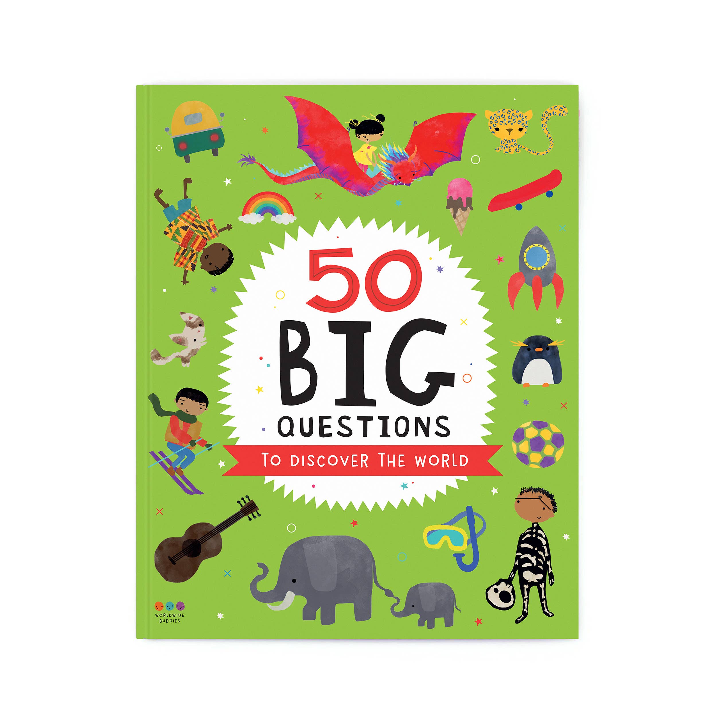 50 Big Questions to Discover the World, Kids Book