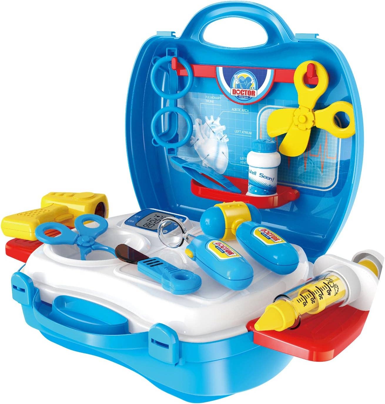 Portable Doctor Case Play Set 18pcs