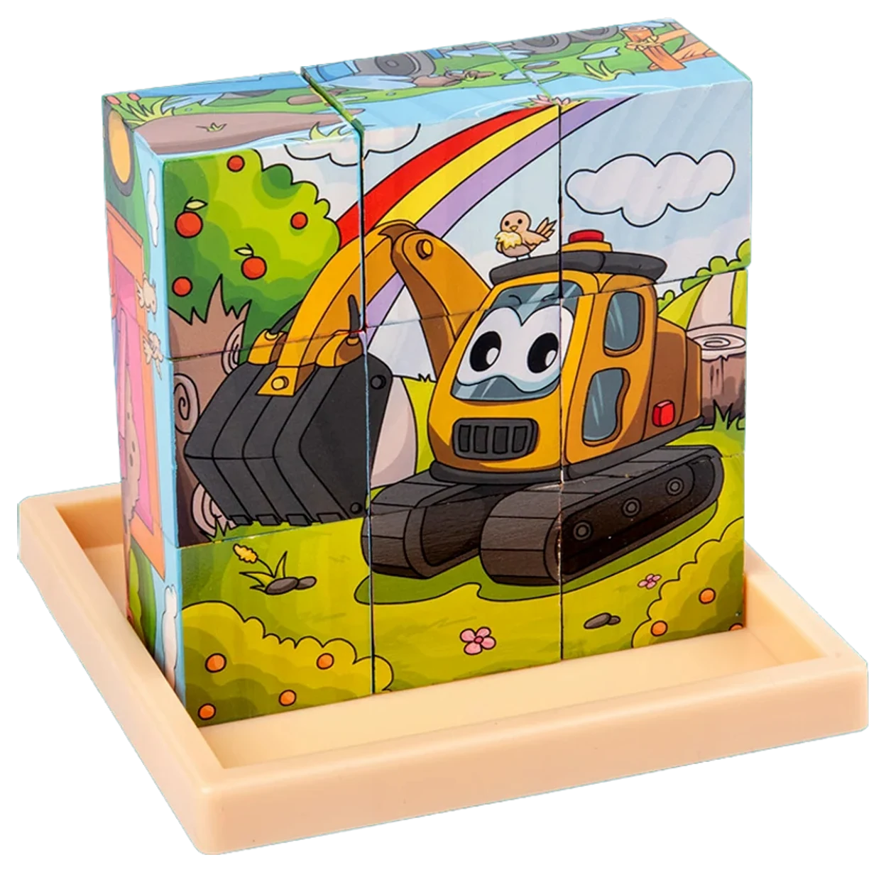 6-sided 3D puzzle