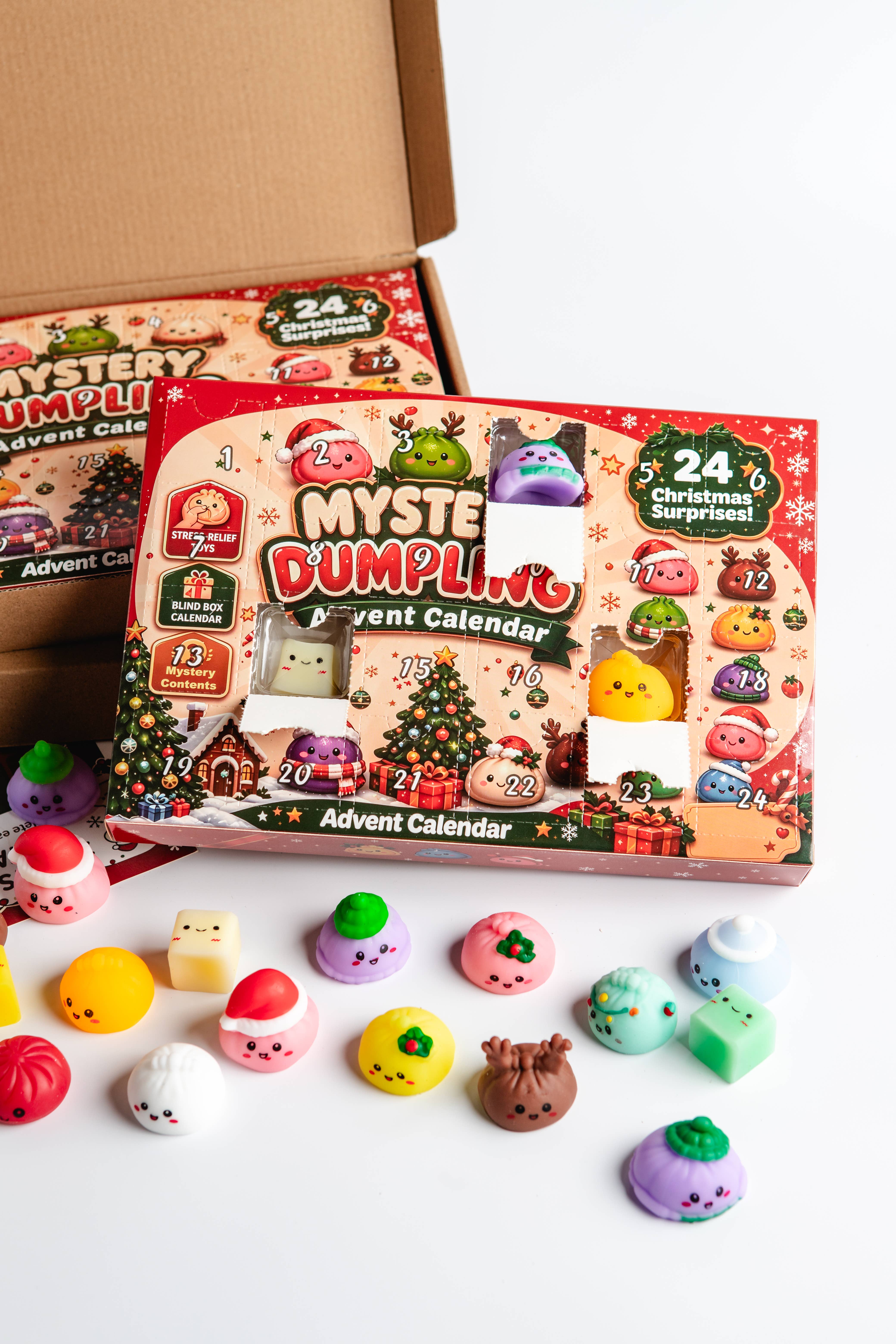 Mystery Dumpling Christmas Advent Calendar – Case of 10